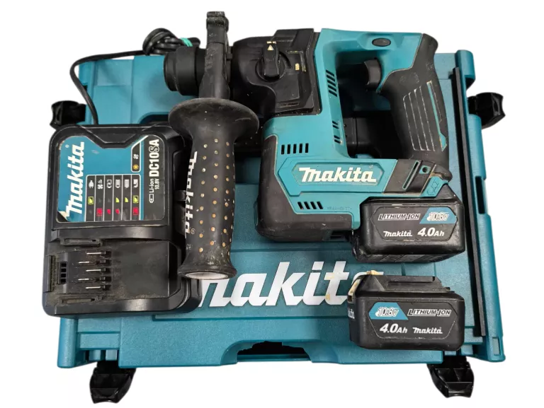 MŁOTOWIERTARKA MAKITA HR140D + 2 AKU 4AH + ŁAD + WALIZKA