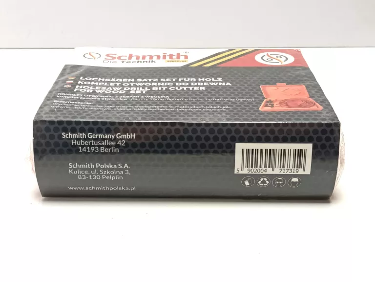 SCHMITH SQOD-01 ZESTAW OTWORNIC DO DREWNA