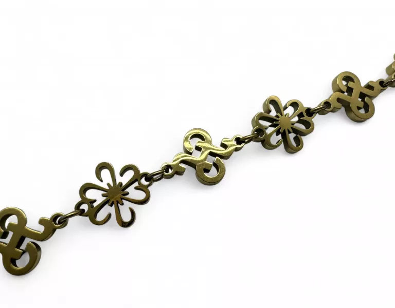 ŚLICZNA BRANSOLETKA ZE STALI CHIRURGICZNEJ