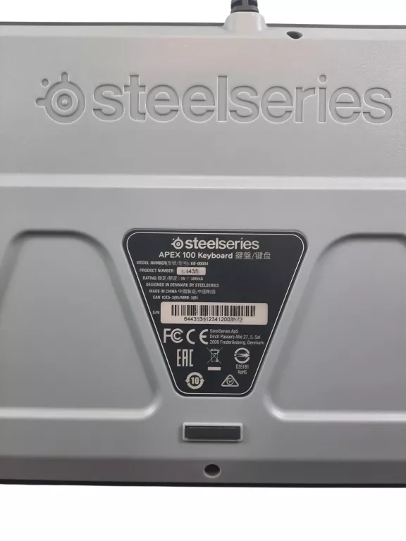 KLAWIATURA PRZEWODOWA STEELSERIES APEX 100