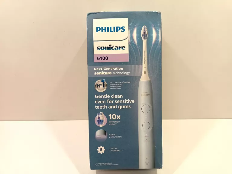 SZCZOTECZKA SONICZNA PHILIPS SONICARE 6100 HX7406/01 NIEBIESKI