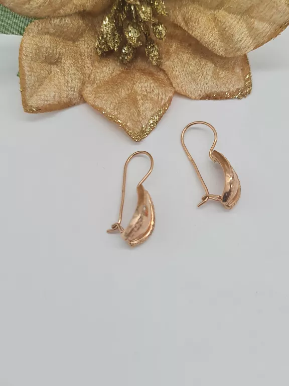 KLASYCZNE ZŁOTE  KOLCZYKI 585 3,5G