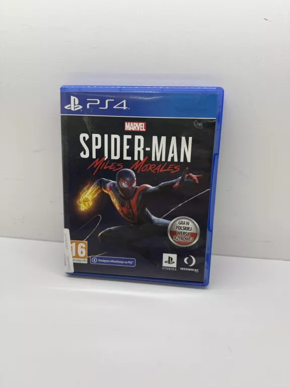SPIDER MAN MILES MORALES PS4