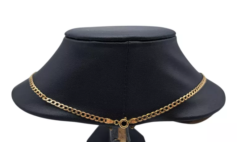 WYRÓB JUBILERSKI UŻYWANY ZŁOTY ŁAŃCUSZEK 585 4,54G