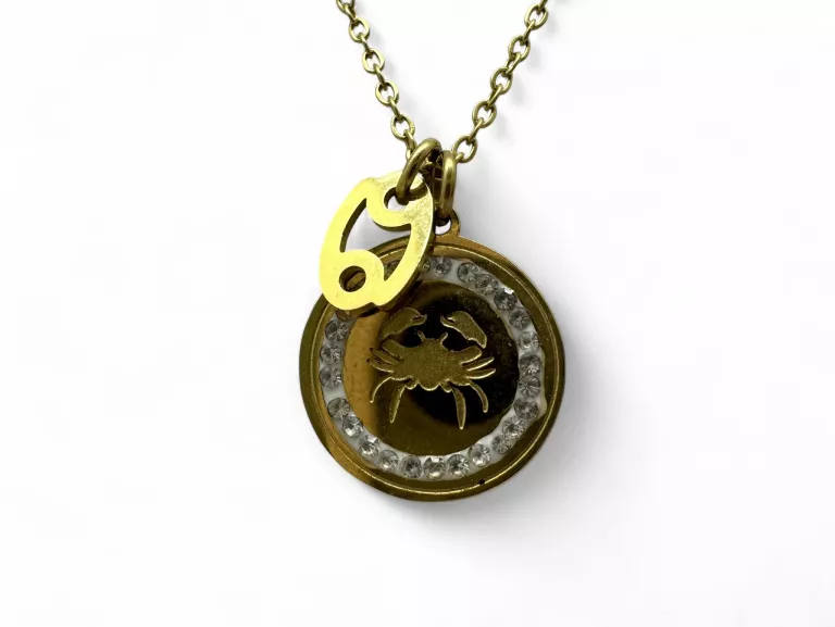 CELEBRYTKA STAL ZNAK ZODIAKU RAK 45-50CM