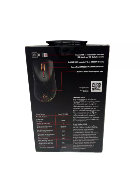 MYSZKA BEZPRZEWODOWA MADDOG GM805