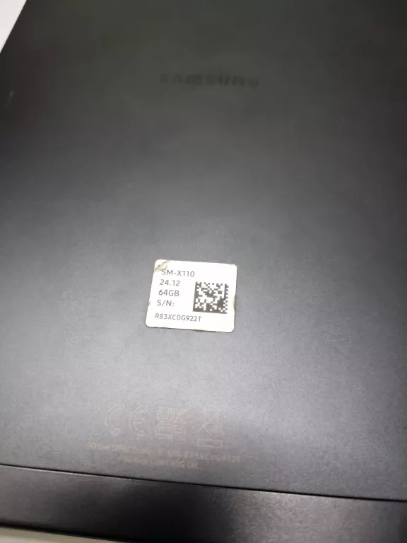 TABLET SAMSUNG GALAXY A9 (MODEL: SM-X110)