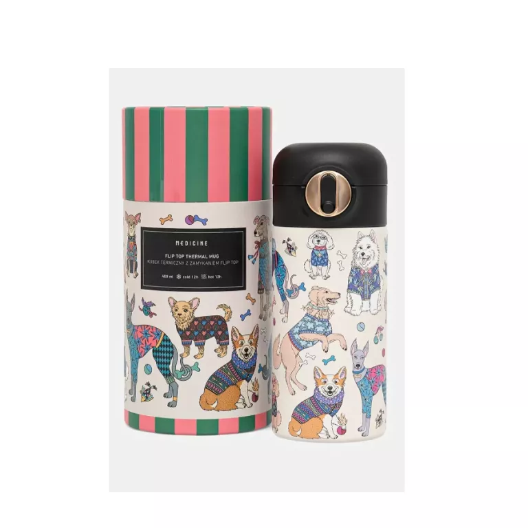 KUBEK TERMICZNY W PSY 400 ML MEDICINE 400 ML