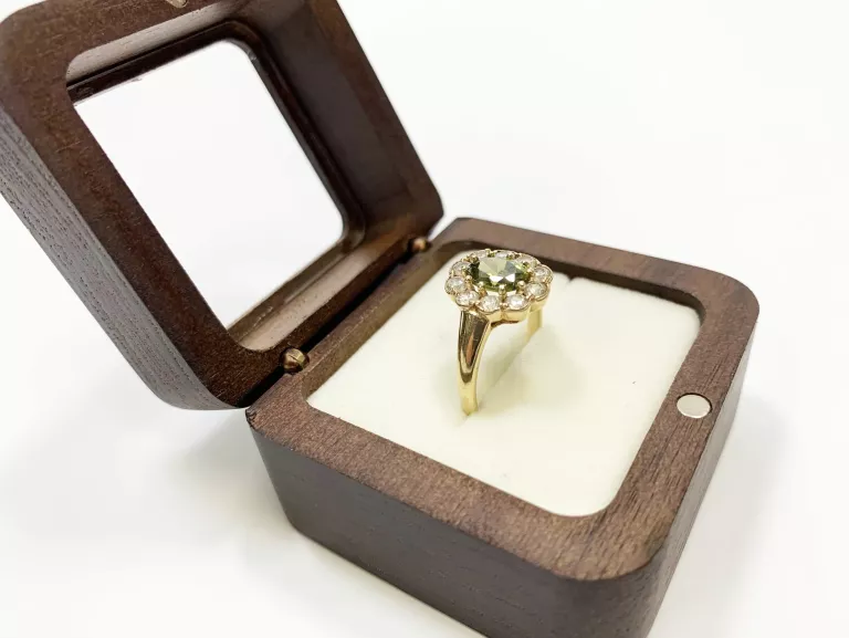 ZŁOTY PIERŚCIONEK - 585 - 3,63 G - R18