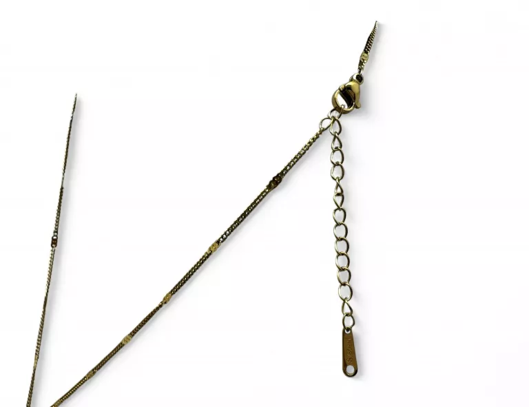 CIEKAWY ŁAŃCUSZEK STAL CHIRURGICZNA 41-46CM