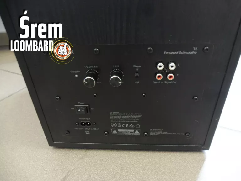 SUBWOOFER EDIFIER T5, KOMPLET, GWARANCJA, BDB STAN!