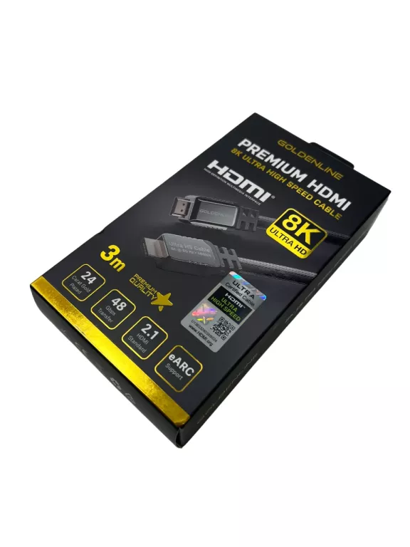 KABEL GÖTZE & JENSEN HCG03G8K-A A HDMI - HDMI 3 M