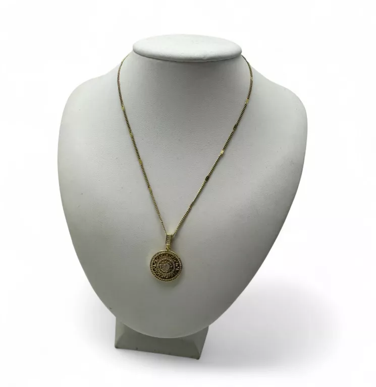 CIEKAWY ŁAŃCUSZEK STAL CHIRURGICZNA 41-46CM