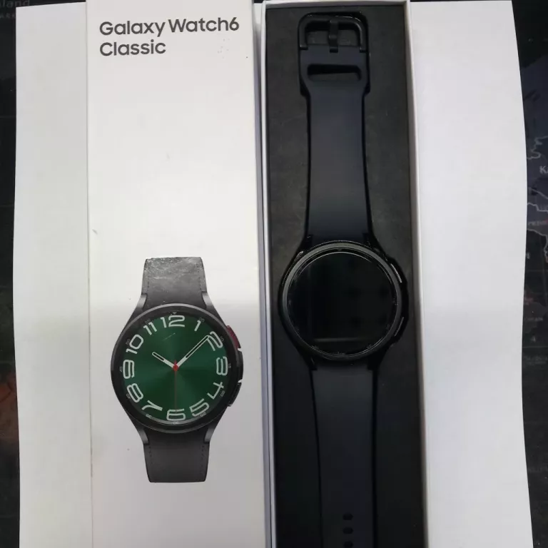 SMARTWATCH SAMSUNG GALAXY WATCH 6 CLASSIC KOMPLET