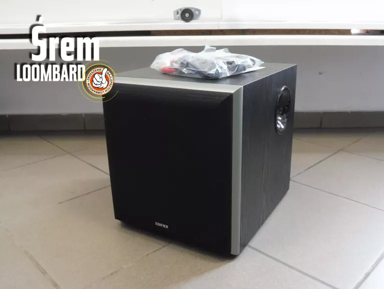 SUBWOOFER EDIFIER T5, KOMPLET, GWARANCJA, BDB STAN!