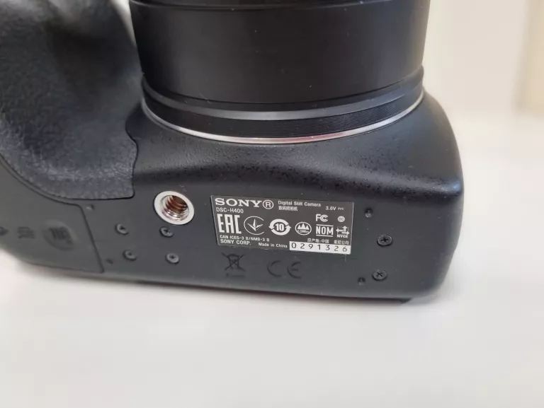 SONY CYBER-SHOT DSC-H400 CZARNY 63X X ZOOM IGŁA