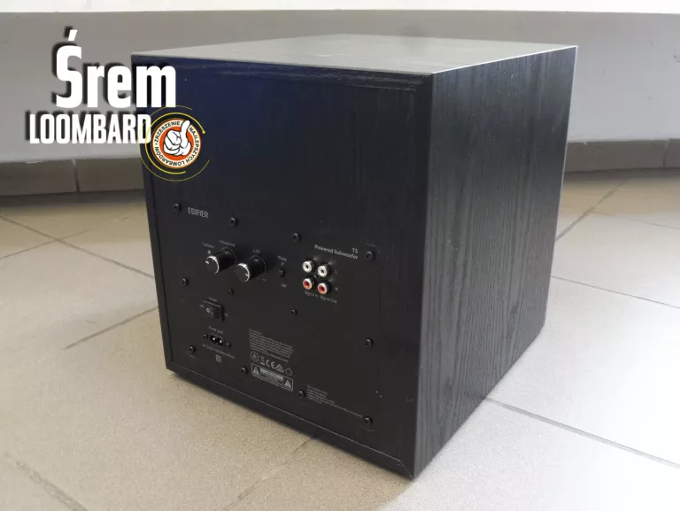 SUBWOOFER EDIFIER T5, KOMPLET, GWARANCJA, BDB STAN!