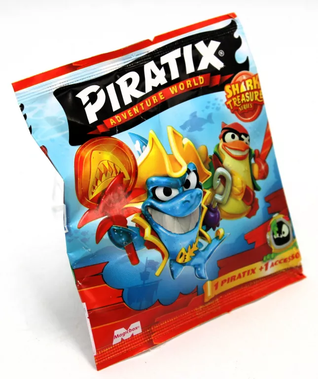 SASZETKA Z FIGURKĄ PIRATIX SHARK TREASURE 1SZT. MAGICBOX