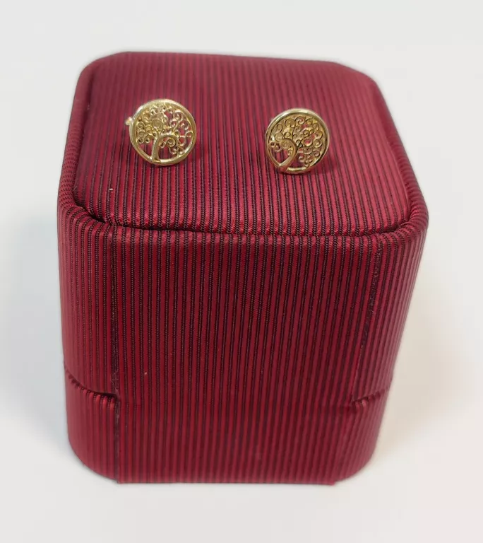 ZŁOTE KOLCZYKI 585 1,04 G