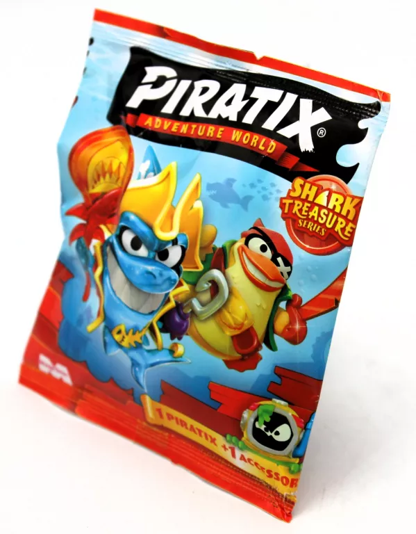 SASZETKA Z FIGURKĄ PIRATIX SHARK TREASURE 1SZT. MAGICBOX