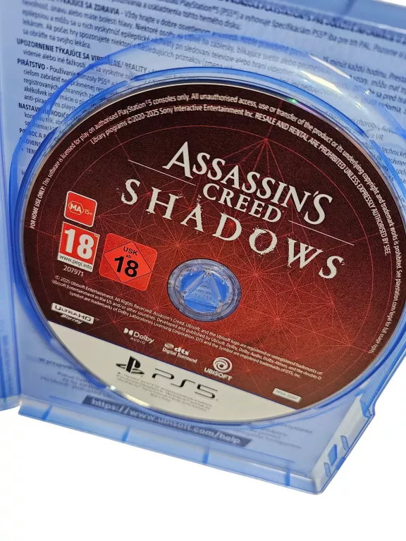 ASSASSIN'S CREED SHADOWS EDYCJA SPECJALNA PLAYSTATION 5