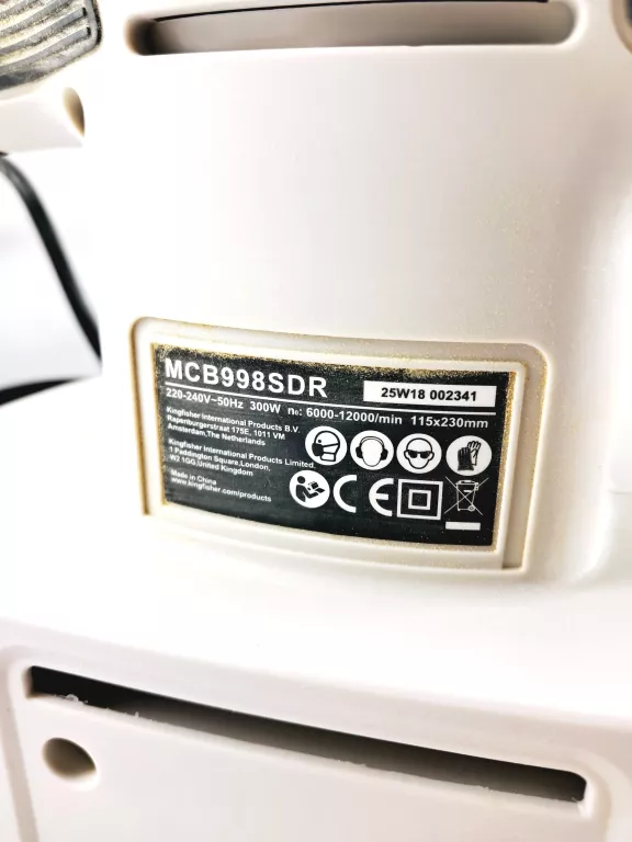 SZLIFIERKA TAŚMOWA MACALLISTER MCB998SDR