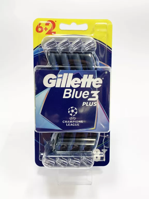 MASZYNKI GILLETTE BLUE 3 PLUS 6+2