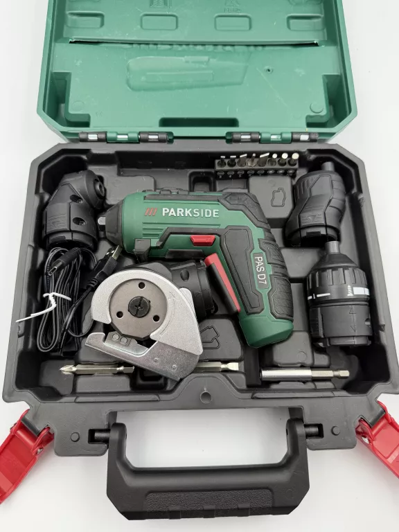 WKRĘTAK PARKSIDE PAS 4 D7 ZESTAW