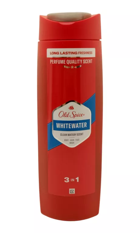 OLD SPICE WHITEWATER MĘSKI PŁYN DO KĄPIELI, ŻEL POD PRYSZNIC I SZAMPON 3W1
