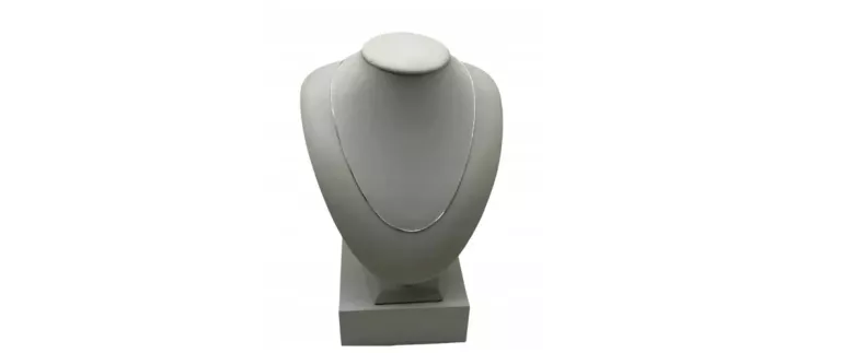 ŚLICZNY SREBRNY ŁAŃCUSZEK ŻYŁKA 2,65G | P:925 | 50CM