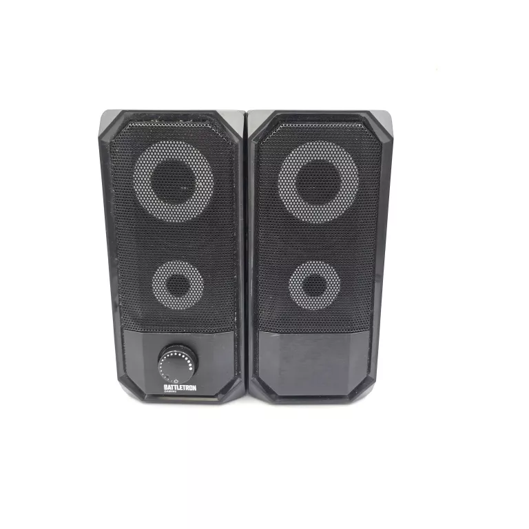ZESTAW GŁOŚNIKÓW 2.0 BATTLETRON 75.017.56 5W CZARNY