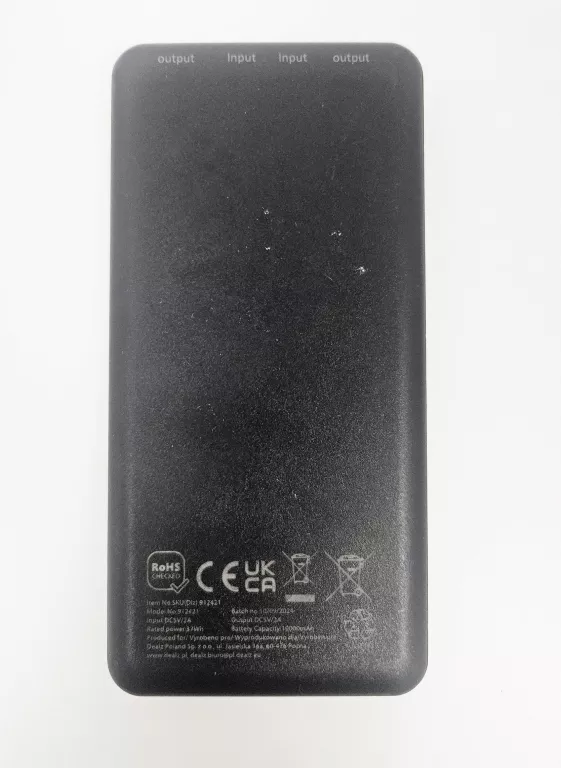 POWERBANK CZARNY 10000 MAH