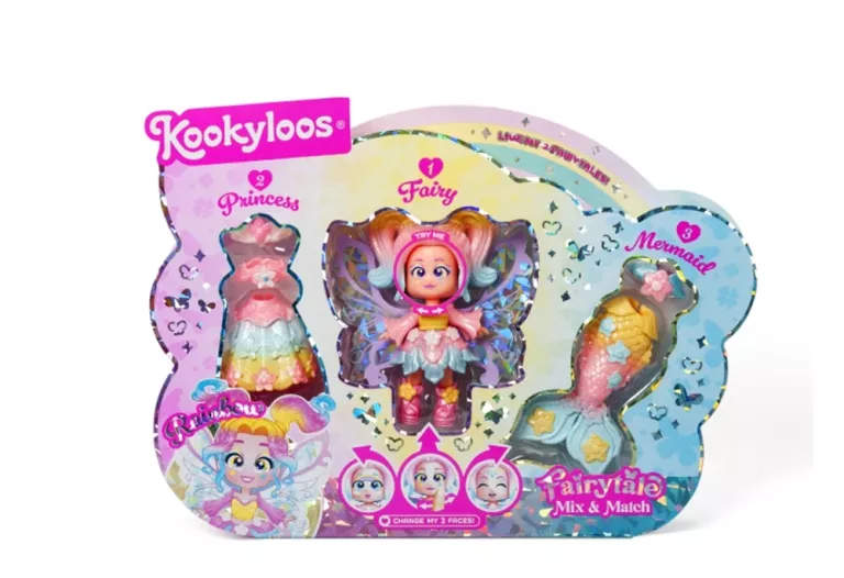 KOOKYLOOS FAIRYTALE MIX AND MATCH RAINBOW