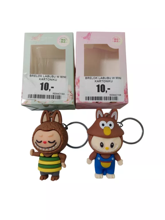 BRELOK LABUBU W MINI KARTONIKU