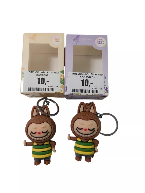 BRELOK LABUBU W MINI KARTONIKU