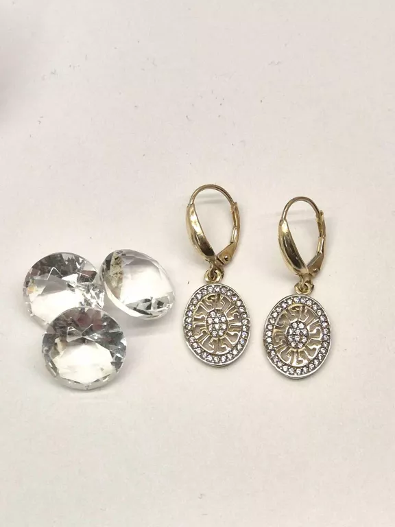 GRECKI WZÓR KOLCZYKI 585 3,32G