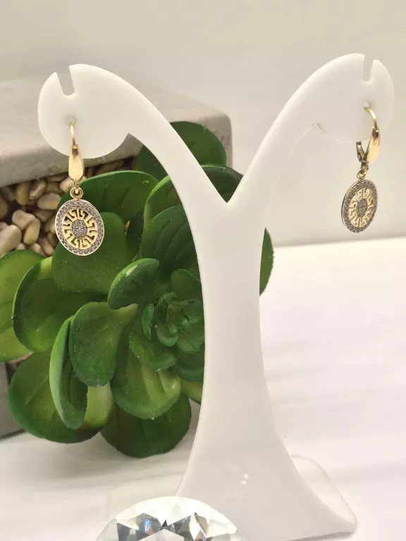 GRECKI WZÓR KOLCZYKI 585 3,32G