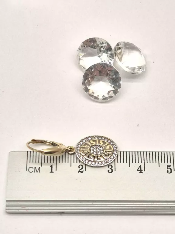 GRECKI WZÓR KOLCZYKI 585 3,32G