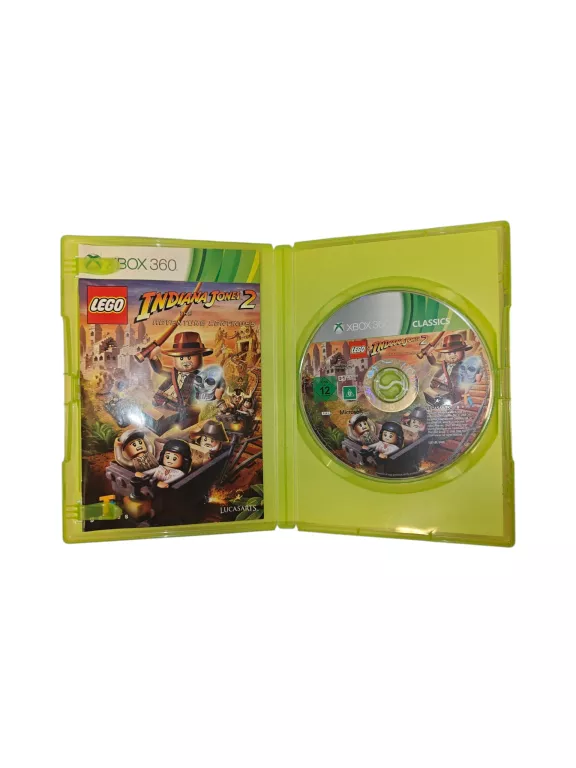 LEGO INDIANA JONES THE ADVENTURE CONTINUES XBOX 360
