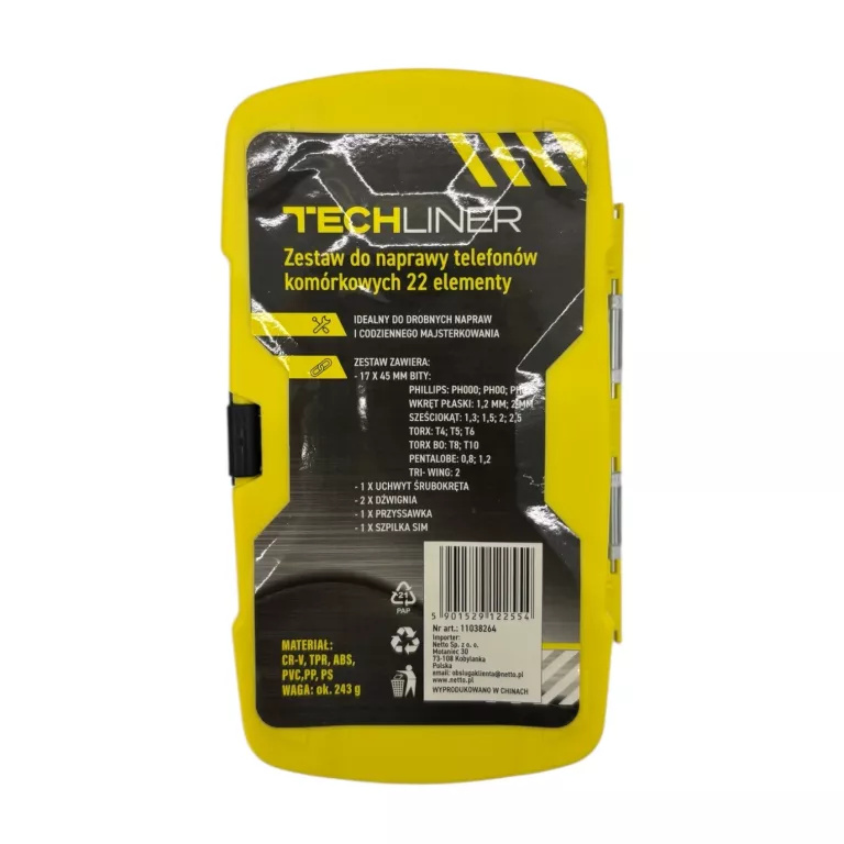 TECHLINER ZESTAW DO NAPRAWY TELEFONÓW