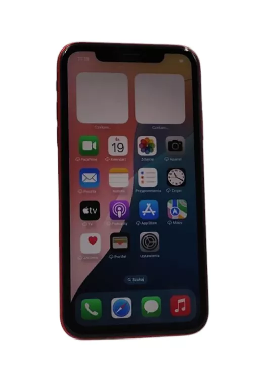 TELEFON APPLE IPHONE XR 3/64 GB 6,10" CZERWONY BATERIA 93%