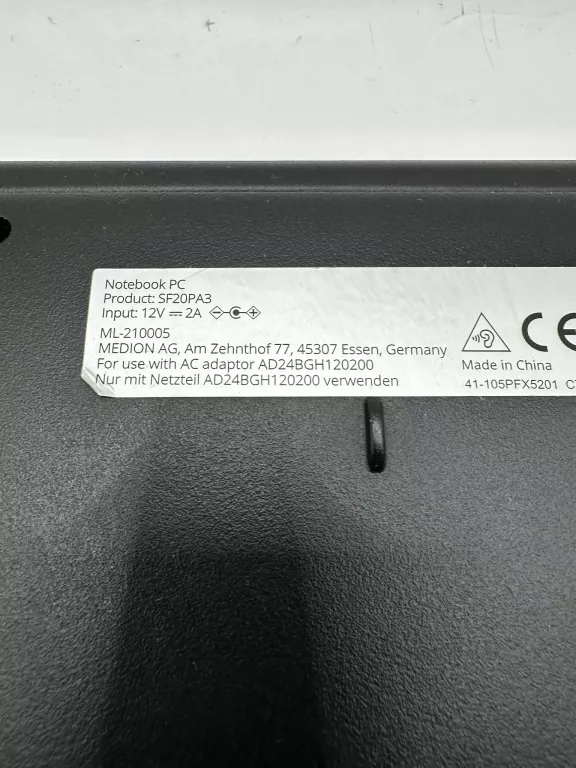 LAPTOP MEDION BIAŁY E11201 11,6 " INTEL CELERON N3450 4 GB / 64 GB