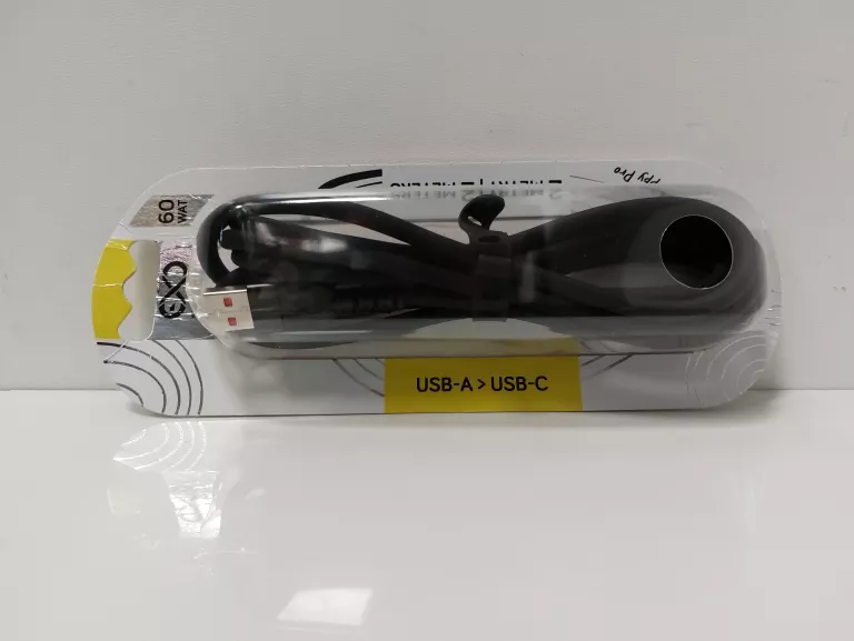 KABEL USBA-USBC EXC WHIPPY PRO 2.0M,CZARNY