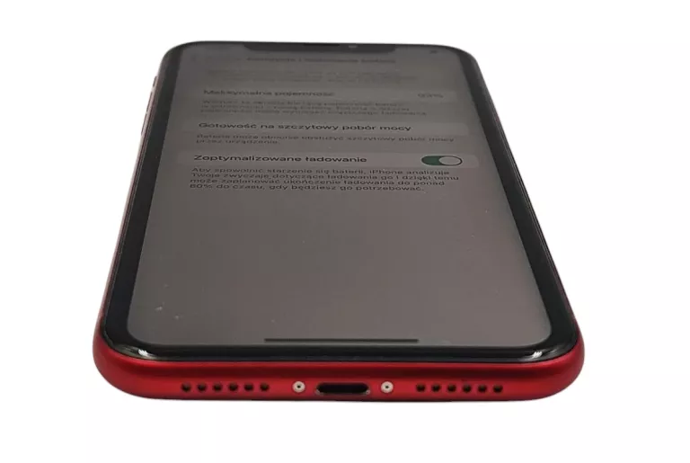 TELEFON APPLE IPHONE XR 3/64 GB 6,10" CZERWONY BATERIA 93%