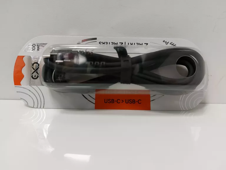 KABEL USBC-USBC EXC WHIPPY PRO 2M,CZARNY