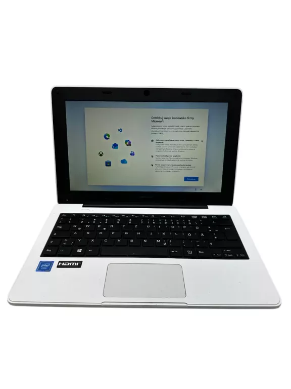 LAPTOP MEDION BIAŁY E11201 11,6 " INTEL CELERON N3450 4 GB / 64 GB