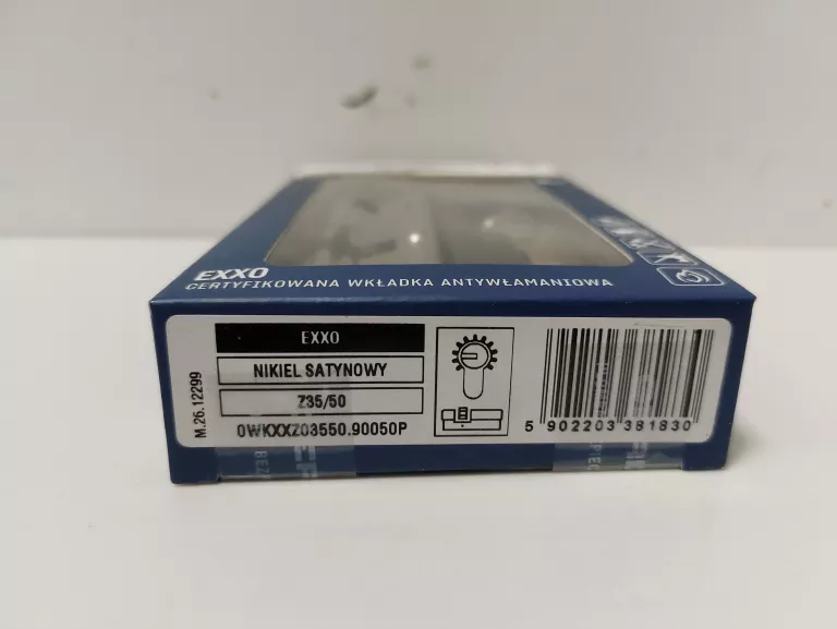 WKŁADKA GERDA EXXO Z30 X 45 MM NIKIEL POLECAM!