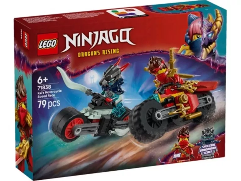 LEGO NINJAGO 71838 WYŚCIG MOTOCYKLOWY KAIA