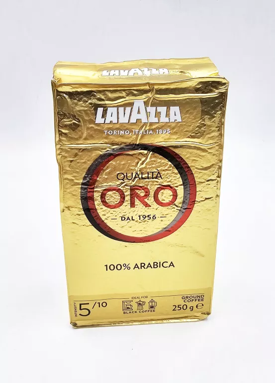 KAWA MIELONA LAVAZZA QUALITA ORO / 100% ARABICA / 250G