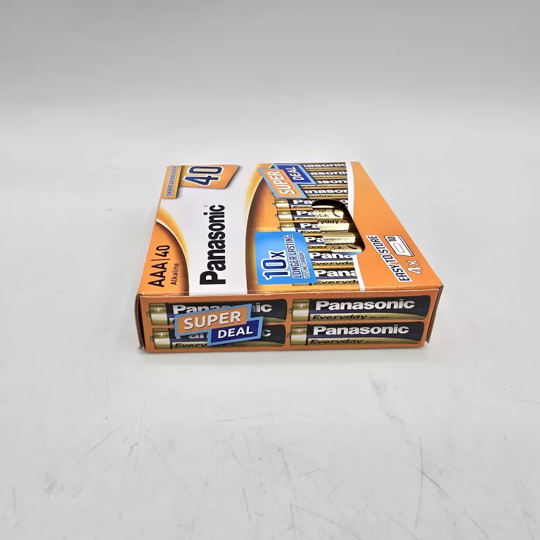 BATERIA ALKALICZNA PANASONIC AAA (R3) 40 SZT.